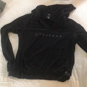 Split 59 mesh back hoodie cyclebar